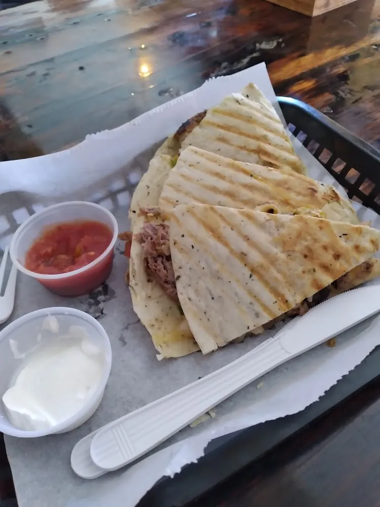 Chicken and Steak Quesadilla